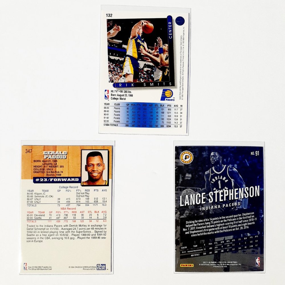 Indiana Pacers 9 Card Lot - BKBL [12_1] - Picture 6 of 8